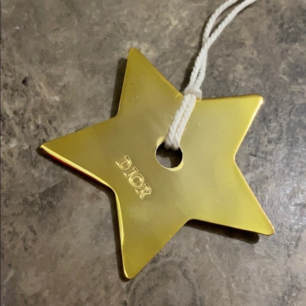 Dior Gold Ornamental Decorative Star